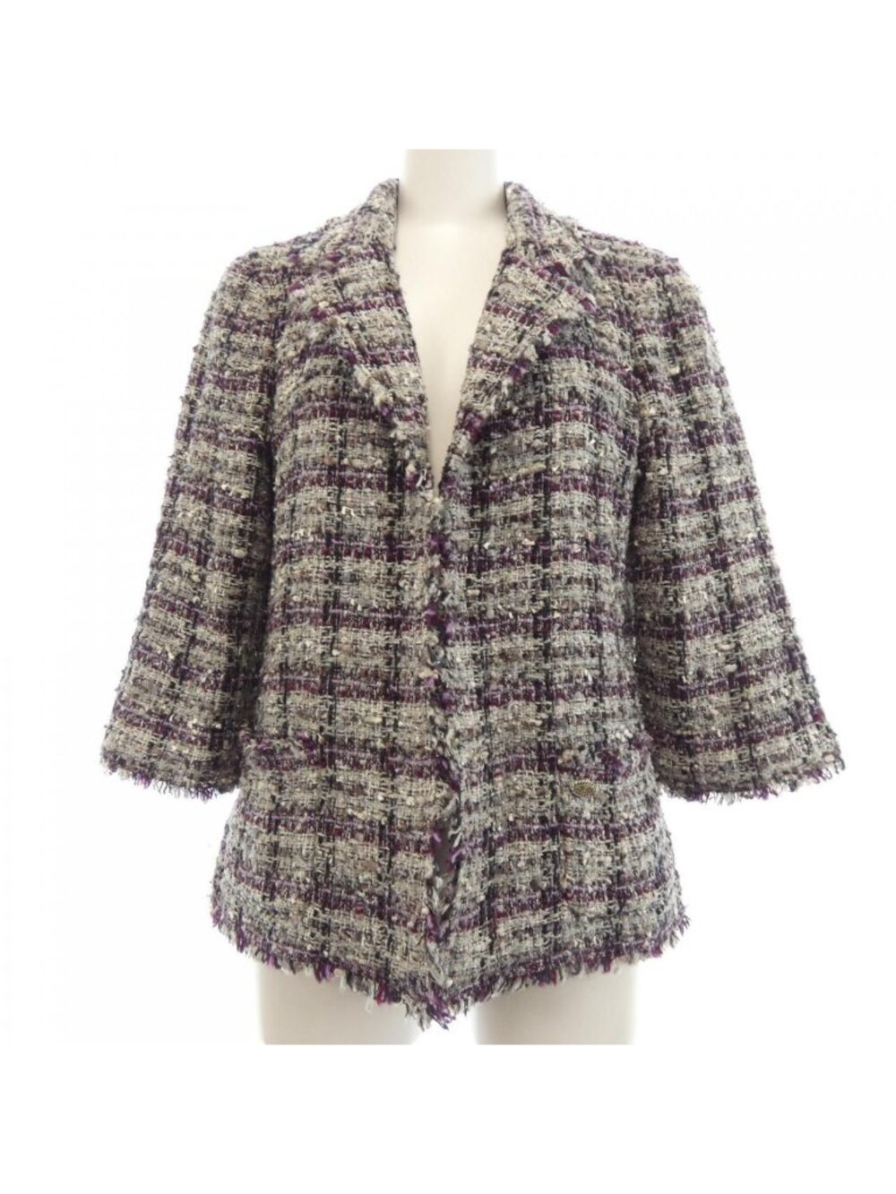 Chanel Vintage Jacket Gray